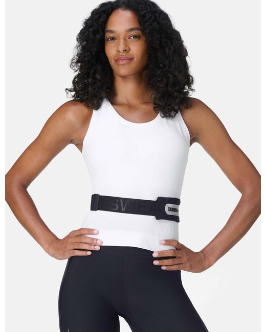 Sweaty Betty White Women's Athlete Crop Seamless Workout Vest