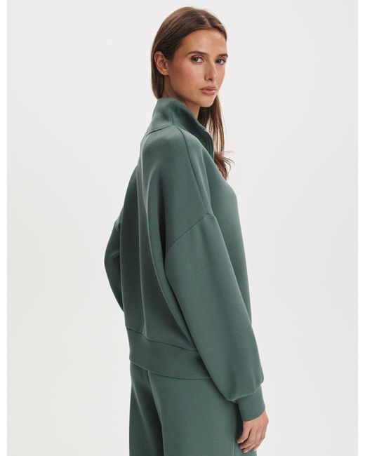 Varley Green Women's Hawley Half Zip Sweat