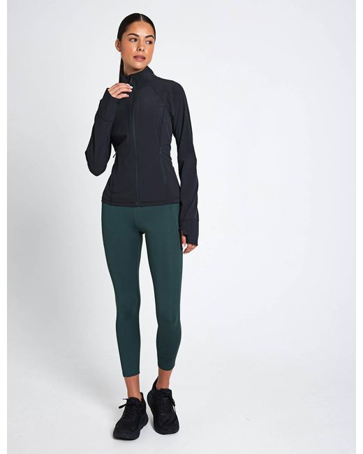 GIRLFRIEND COLLECTIVE Blue Women's Estrella Fitted Jacket