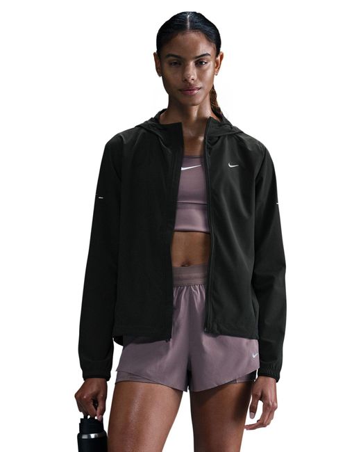 Nike Black Women's Swift Repel Packable Running Jacket