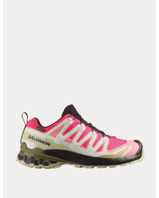 Salomon Pink Women's Xa Pro 3d V9 Gore-tex Trail Shoes