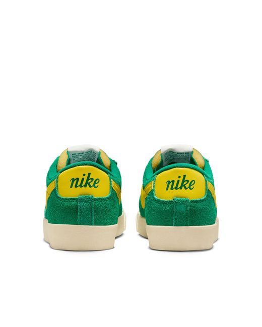 Nike Green Women's Blazer Low '77 Vintage Shoes