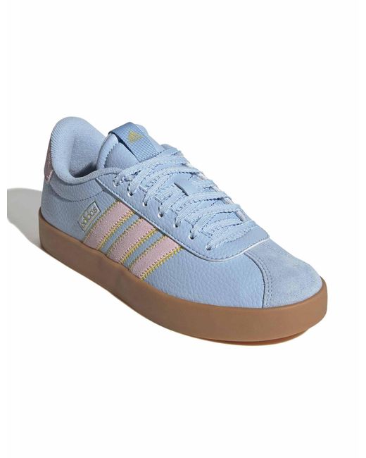 Adidas Blue Women's Vl Court 3.0 Shoes
