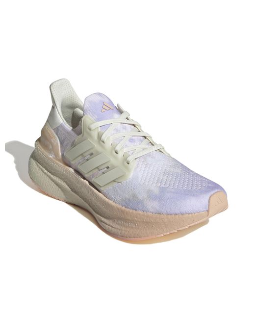 Adidas White Women's Ultraboost 5 Tie-dye Shoes