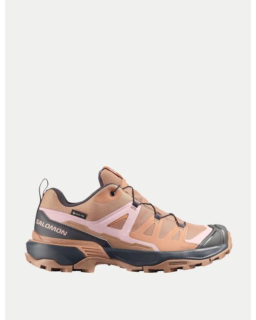 Salomon Pink Women's X Ultra 360 Gore-tex Hiking Shoes