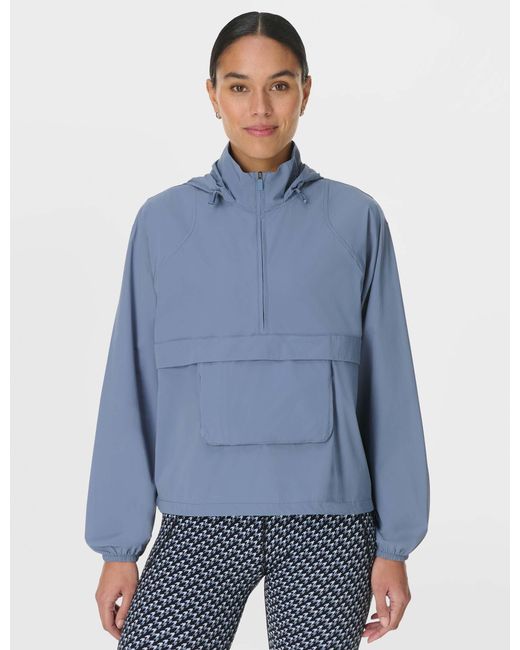 Sweaty Betty Blue Women's Runners High Packaway Jacket