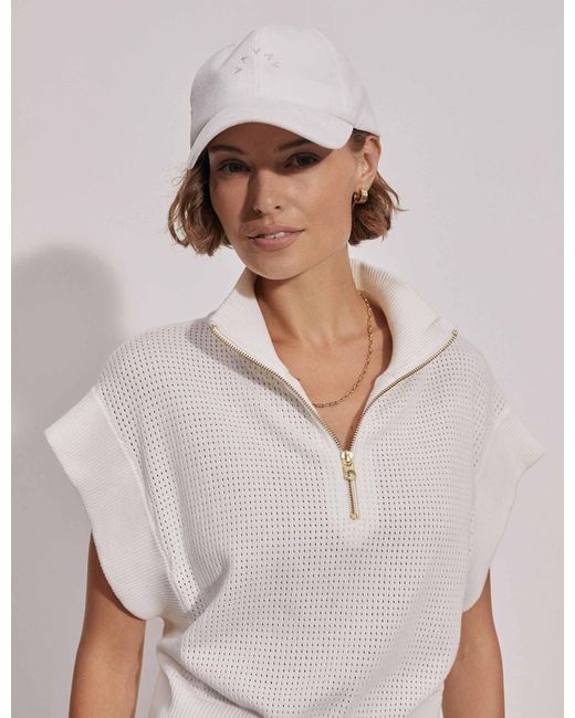 Varley White Women's Franklin Cap