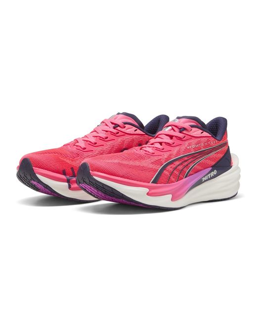 PUMA Pink X Hyrox Women's Deviate Nitro 4 Running Shoes