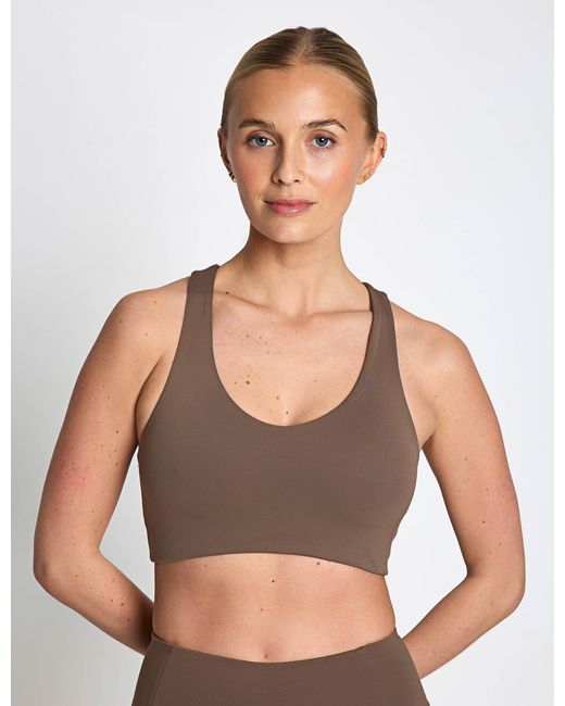 GIRLFRIEND COLLECTIVE Gray Women's Float Lola Light Support Sports Bra