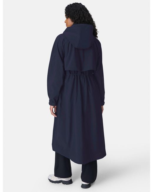 Sweaty Betty Blue Women's Motion Technical Longline Parka