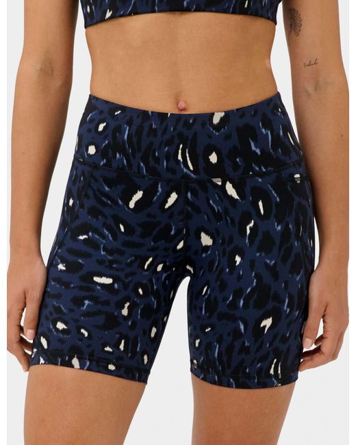 Sweaty Betty Blue Women's Power 6" Cycling Shorts