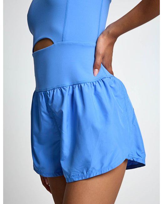 Fp Movement Blue Women's Righteous Runsie