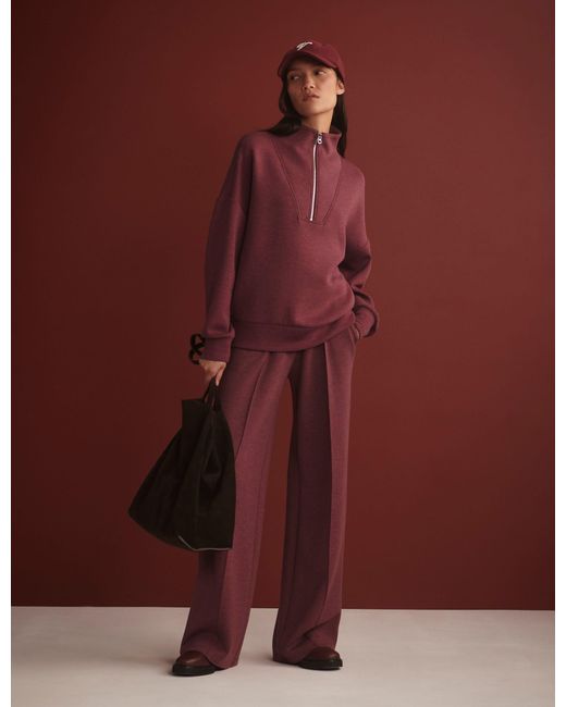 Varley Purple Women's The Wide Leg Pant 30"