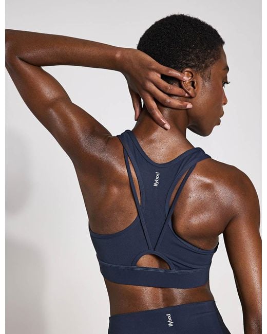 Lilybod Blue Women's Frankie Cloud-core Sports Bra
