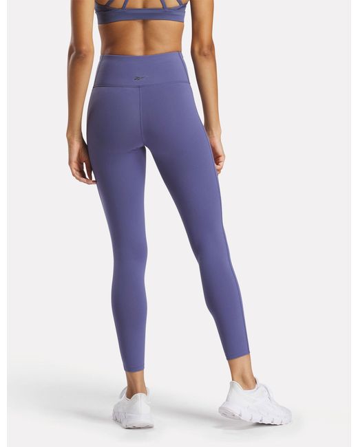 Reebok Blue Women's Lux High Waisted leggings