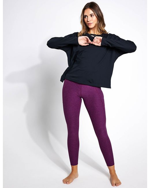 GIRLFRIEND COLLECTIVE Blue Women's Reset Long Sleeve Tee