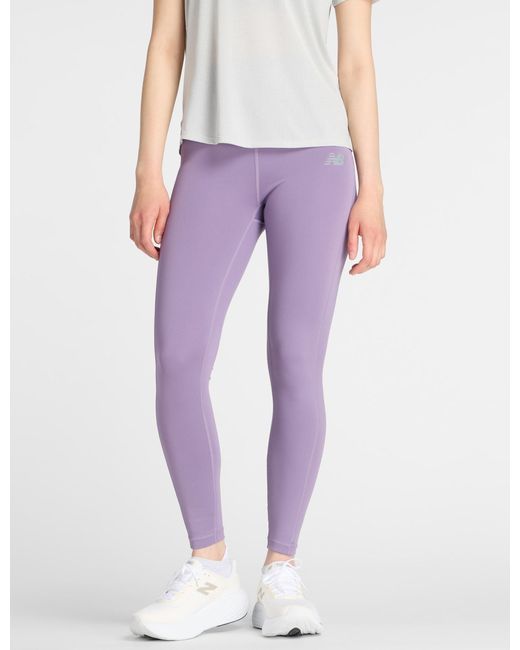 New Balance Purple Women's Sport High Waisted legging 25"