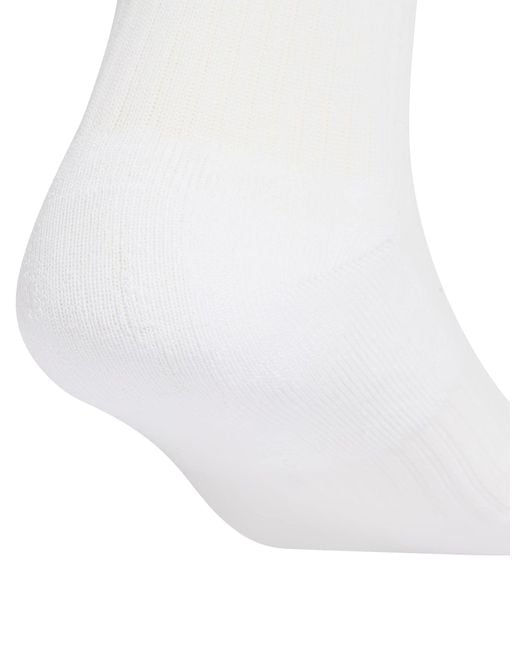 Adidas White Women's Leo Graphic Socks 3 Pair Pack