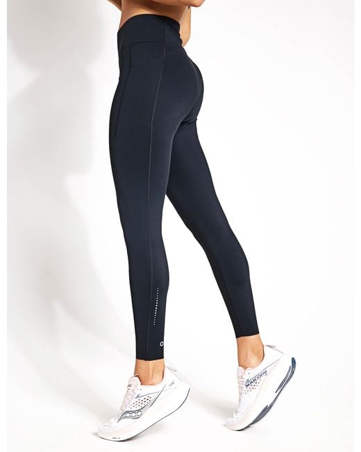 GOODMOVE Blue Women's Go Train High Waisted Gym leggings
