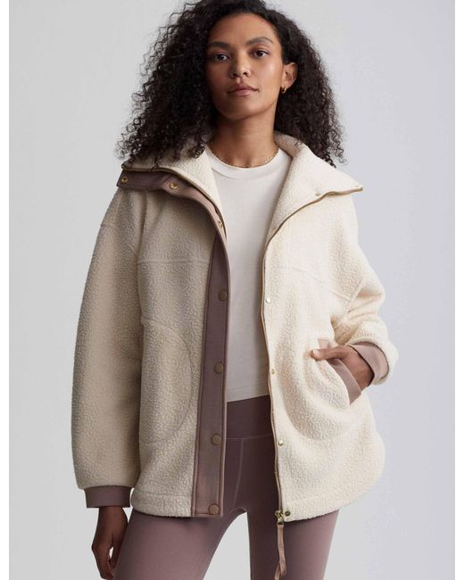 Varley Brown Women's Tatton Fleece Jacket