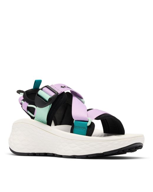 Columbia White Women's Konos Elevate Strap Sandal
