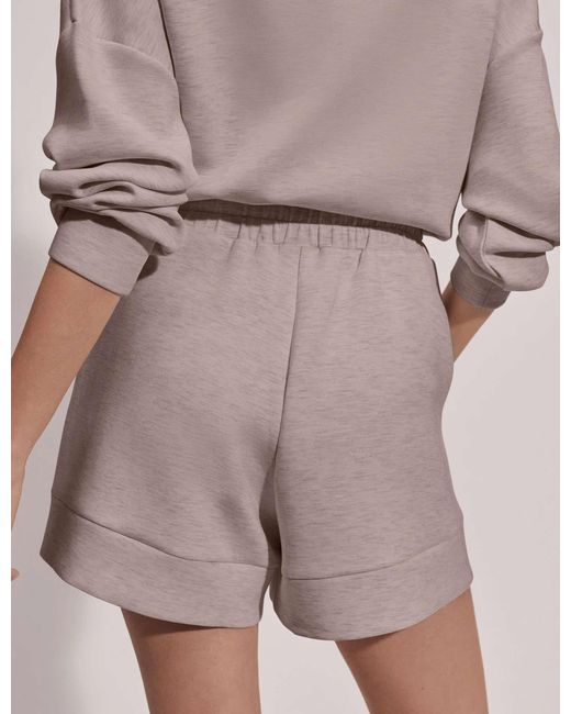 Varley Gray Women's Atrium High Waisted Short 4.5"
