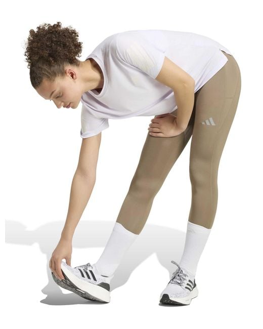 Adidas Natural Women's Run Essentials Full Length leggings