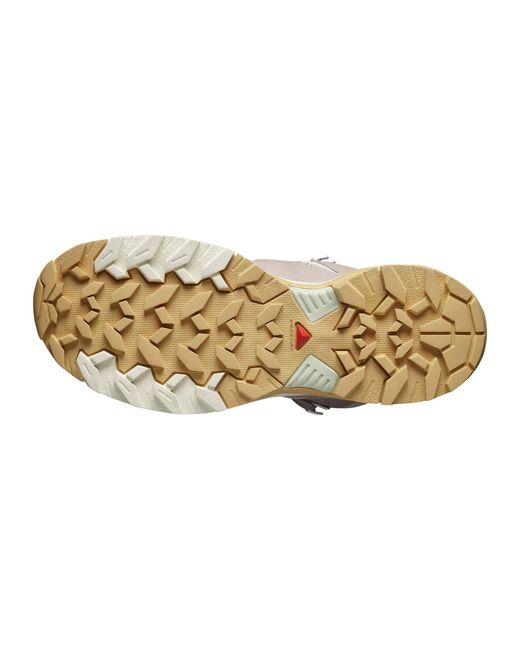 Salomon Green Women's X Ultra 360 Edge Mid Gore-tex Hiking Shoes