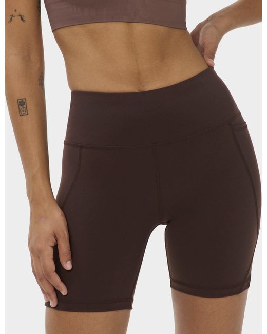Sweaty Betty Brown Women's Power 6" Cycling Shorts