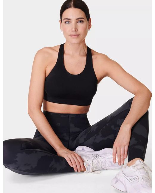 Sweaty Betty Black Women's Stamina Seamless Sports Bra