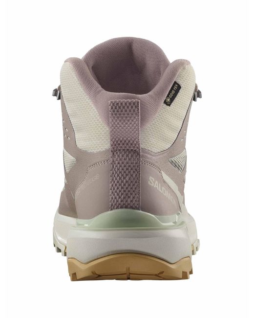 Salomon Green Women's X Ultra 360 Edge Mid Gore-tex Hiking Shoes