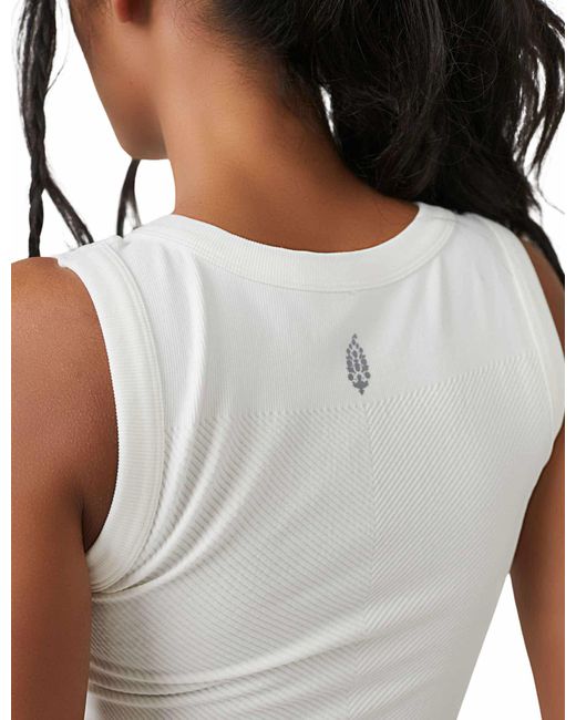 Fp Movement White Women's Free Throw Muscle Tank
