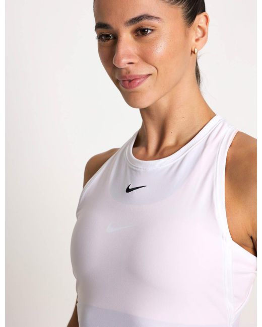 Nike White Women's Victory Dri-fit Tennis Dress