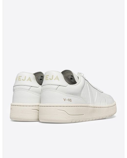 Veja White V-90 Leather