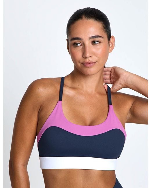 Lilybod Blue Women's No Limits Sports Bra
