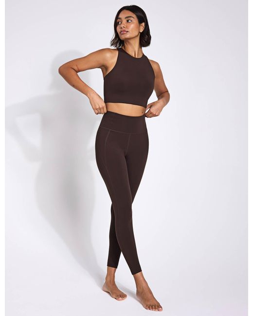 GIRLFRIEND COLLECTIVE Brown Women's Compressive High Waisted legging