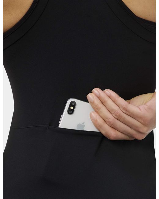 Sweaty Betty Black Women's Runner's High Three Pocket Tank