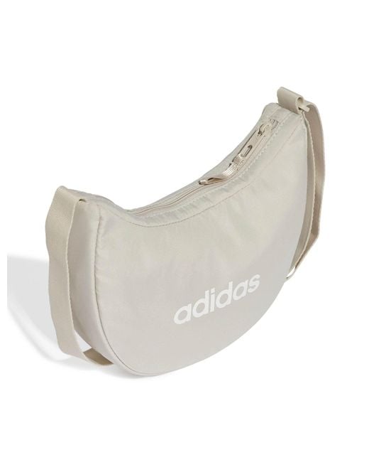 Adidas Gray Women's Linear Essentials Festival Bag