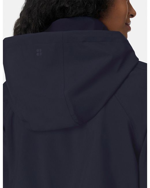 Sweaty Betty Blue Women's Motion Technical Longline Parka