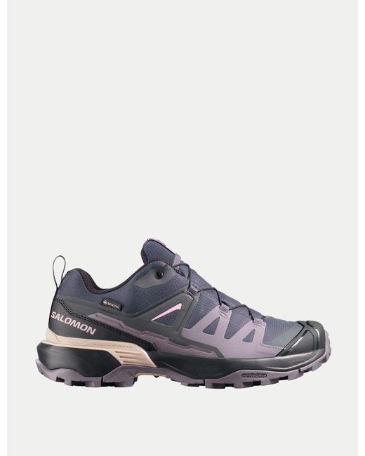Salomon Blue Women's X Ultra 360 Gore-tex Hiking Shoes