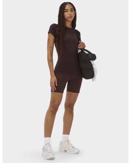 Sweaty Betty Brown Women's Power 6" Cycling Shorts