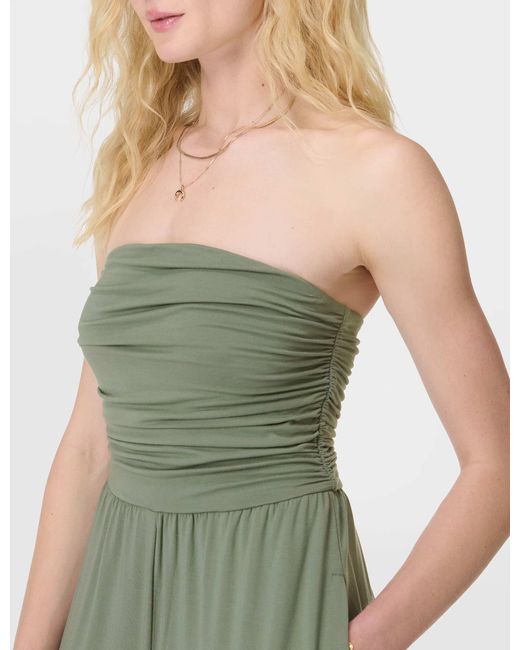 Sweaty Betty Green Women's Modal Wide Leg Jumpsuit