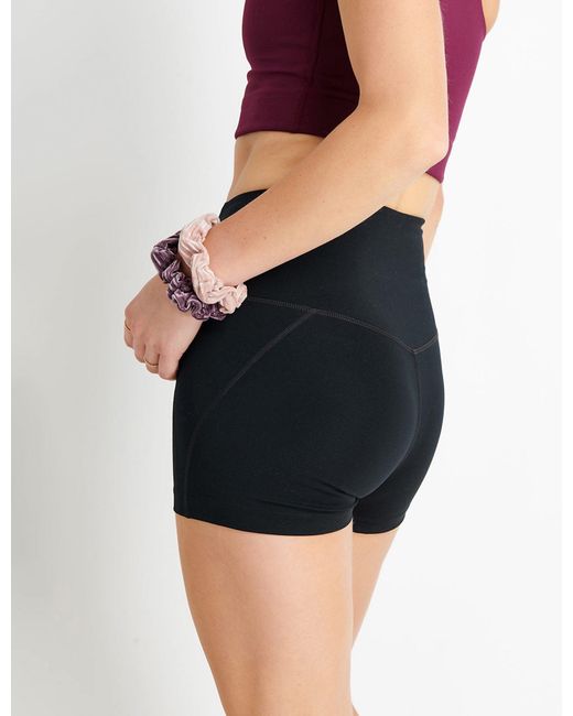 GIRLFRIEND COLLECTIVE Black Women's High Waisted Run Short