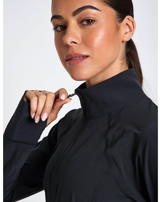 GIRLFRIEND COLLECTIVE Blue Women's Estrella Fitted Jacket