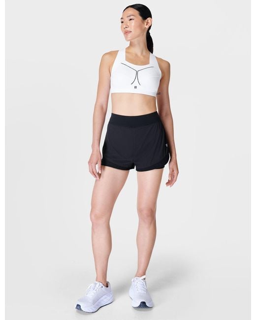 Sweaty Betty Black Women's Tempo Run Shorts