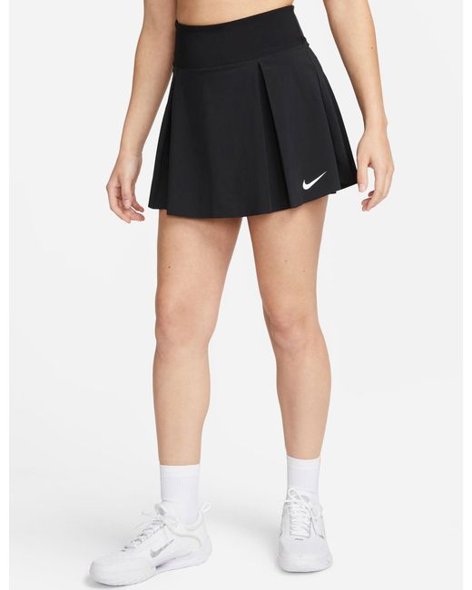 Nike Black Dri-fit Advantage Short Tennis Skort