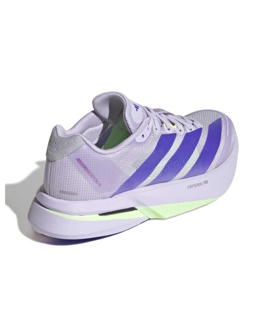 Adidas Blue Women's Adizero Boston 13 Shoes