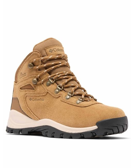 Columbia Natural Women's Newton Ridge Plus Waterproof Amped Hiking Boot