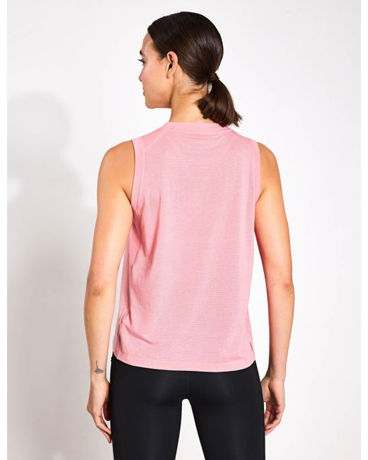 adidas Train Essentials Big Performance Logo Training Tank Top in Pink