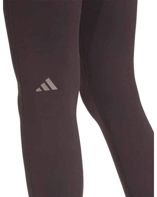 Adidas Black Women's 3 Stripes Studio All Me 7/8 X-over leggings